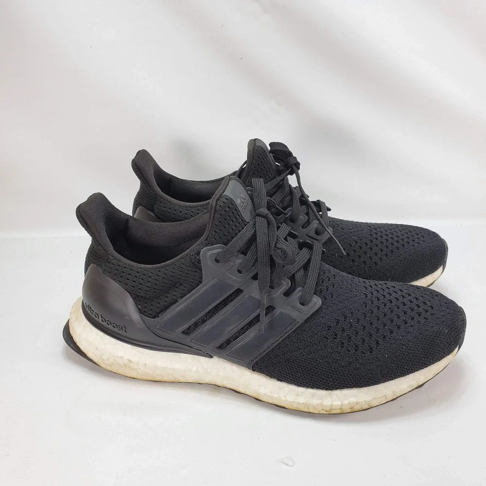 Adidas Ultraboost 1.0 Running Shoes Women 8 Black HQ4206 Primeknit Boost Sneaker